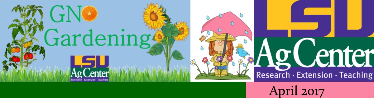 GNO Gardening April 2017 Newsletter